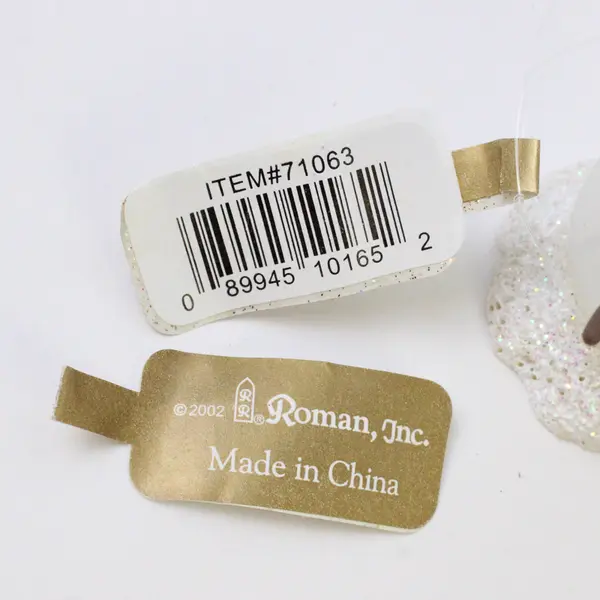 Lot of 2 Roman Inc Acrylic Snowman Angels New Holiday Figurines