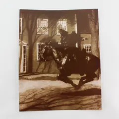 Paul Revere's Midnight Ride Wyeth Painting Reprint Young America's Foundation 