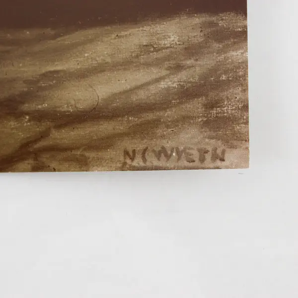 Paul Revere's Midnight Ride Wyeth Painting Reprint Young America's Foundation 