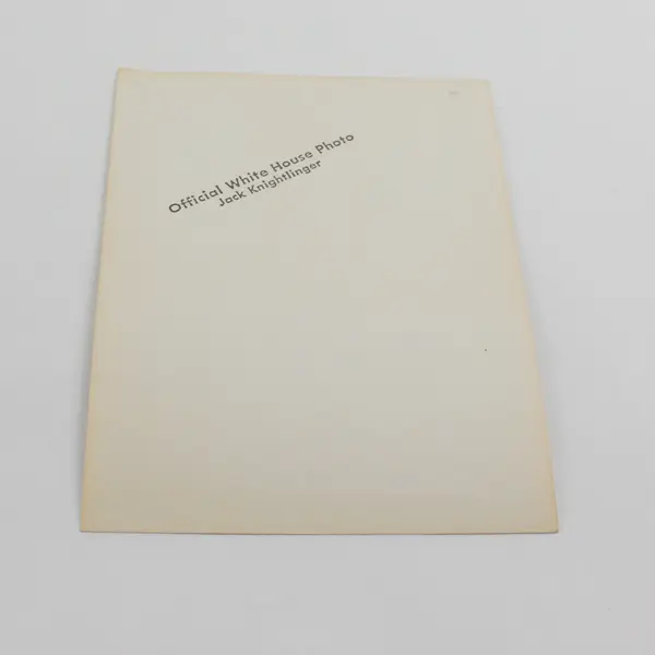 Vintage Ronald Reagan Official White House Photo Jack Knightlinger 7X5.5