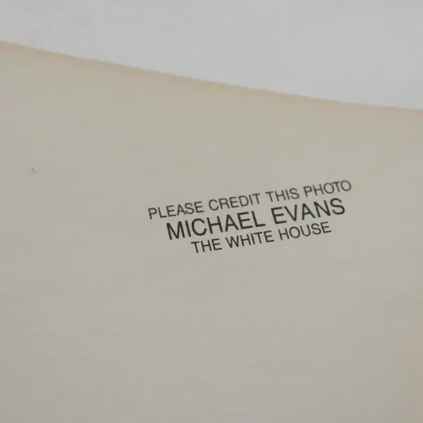 Ronald & Nancy Reagan Departing For Camp David Photo Michael Evans White House 