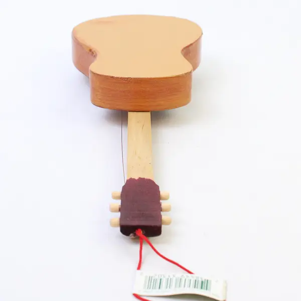 Midwest of Cannon Falls Wooden Guitar Ornament 8in Music Collectible New
