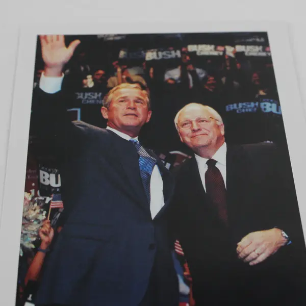George W. Bush Dick Cheney Campaign Photo