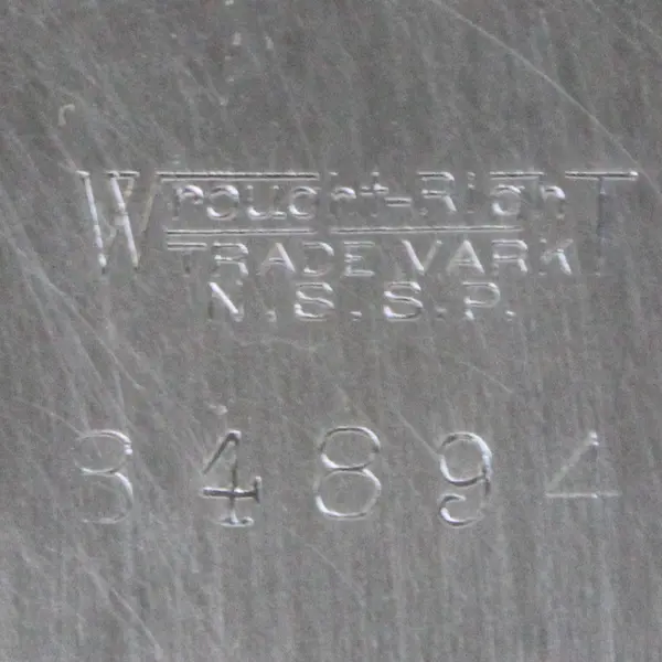 Vtg Wrought + Right Silverplate Articulated Bread Tray #84894 - 13" Long