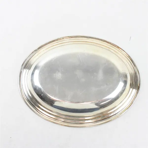 Vintage Sheffield Silver Co. Silverplate Serving Bowl 10"x8" 