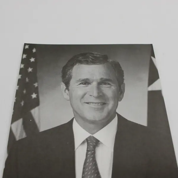 George W. Bush BW Portrait Photo Print National Tax Limitation Committee