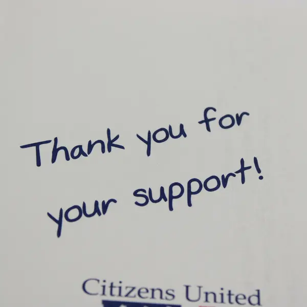 George W. Bush Color 5X7 Portrait Photo Citizens United For The Bush Agenda