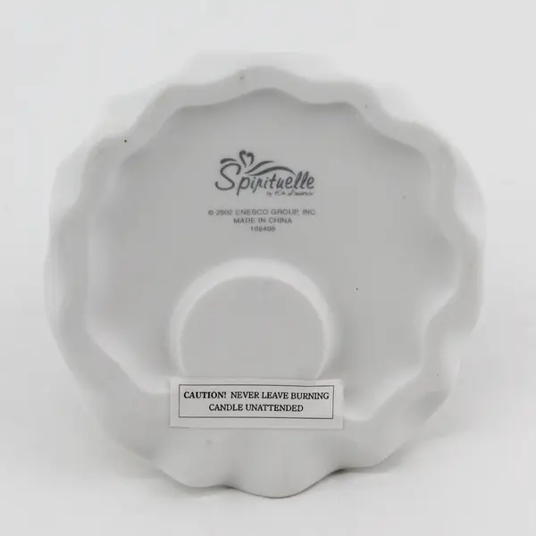 2002 Enesco Spirituelle Noel Angel Candleholder # 106409