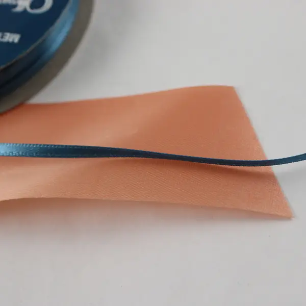 Lot of 7 Assorted Spools of Ribbon Blue & Pink Cream