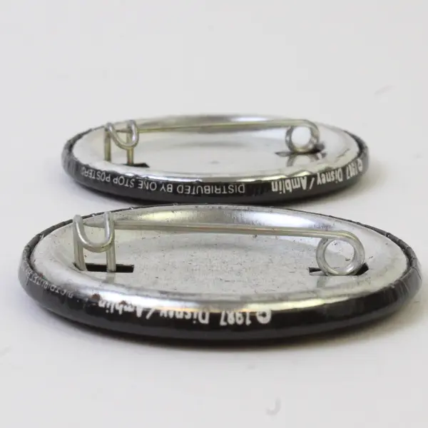 Lot of 2 Who Framed Roger Rabbit & Jessica Rabbit Movie Lines Button Pins