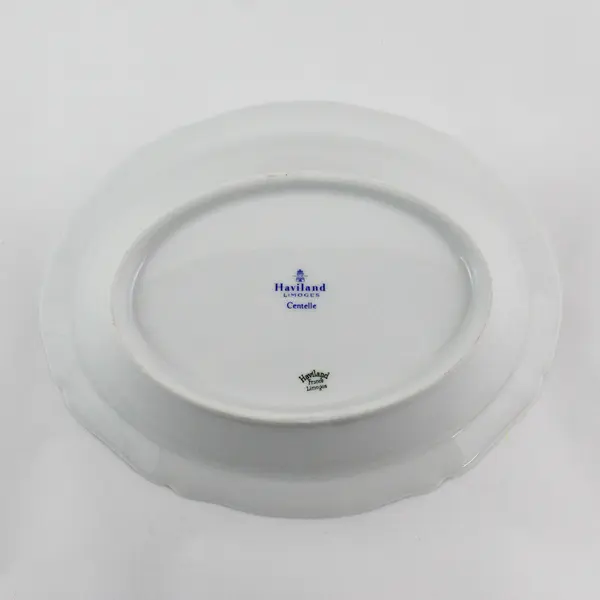 Vintage  Haviland Limoges Centelle Oval Vegetable Bowl 9.5"