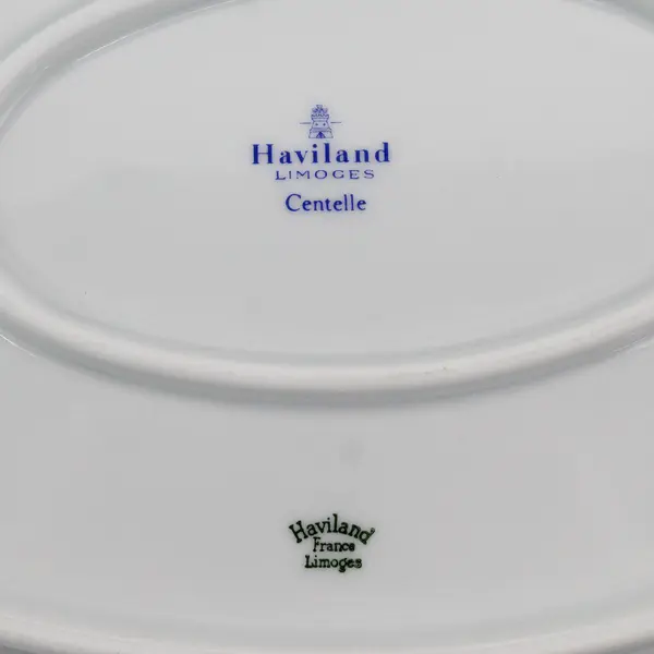 Vintage Haviland Limoges Centelle 14 Inch Oval Serving Platter
