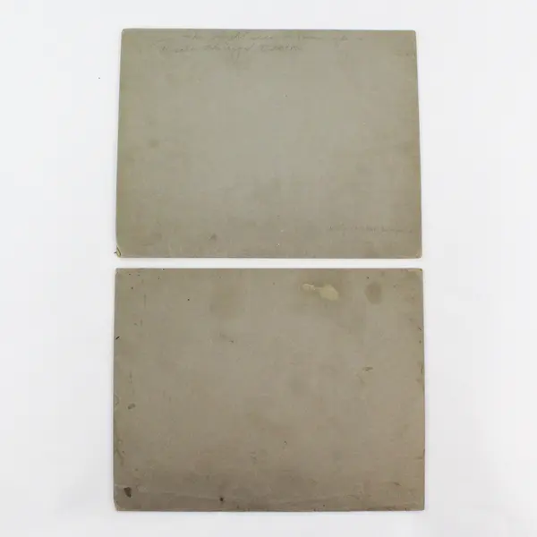 Set Of 2 Occupational Men Group Mounted Photos 1920s Harry Stratton AZ WA MO