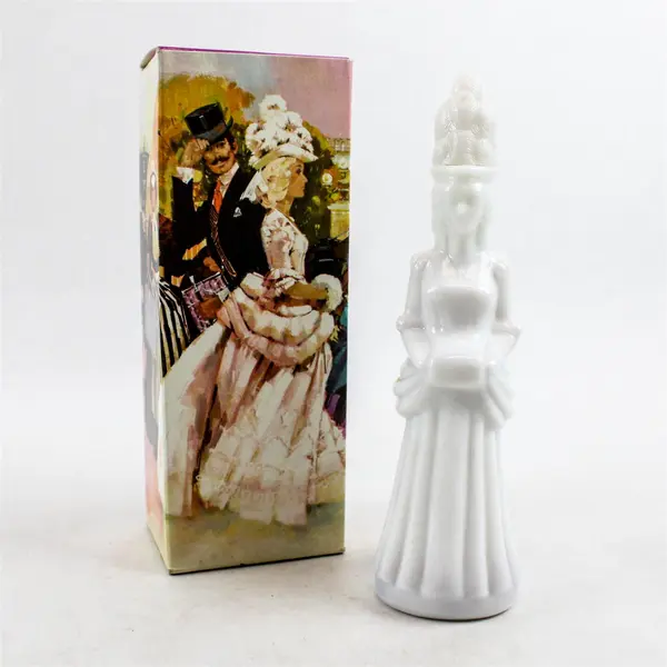 Vtg Avon Victorian Lady Decanter Charisma Foaming Bath Oil (Full Bottle, 5 Oz)