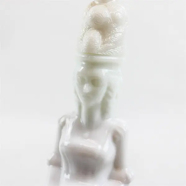 Vtg Avon Victorian Lady Decanter Charisma Foaming Bath Oil (Full Bottle, 5 Oz)