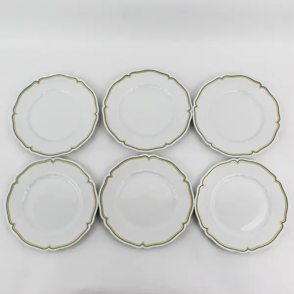 Set of 6 Vintage Haviland Limoges Centelle Salad Plates 7.5"
