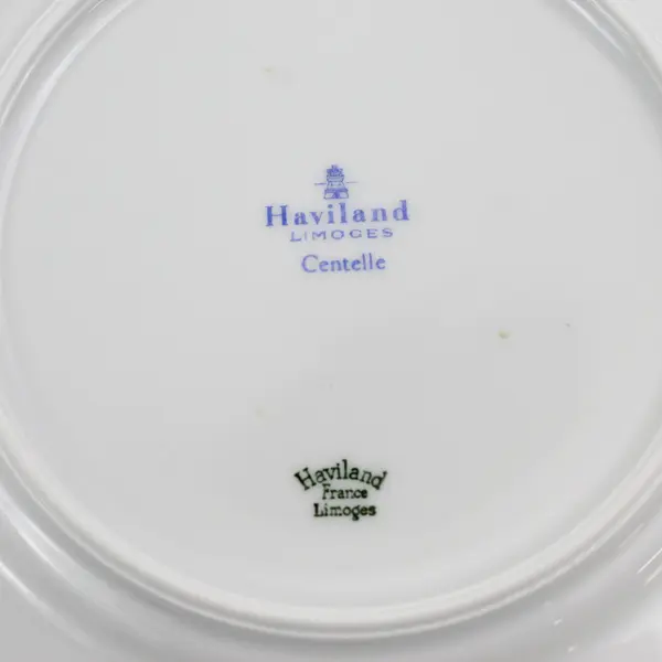 Set of 6 Vintage Haviland Limoges Centelle Salad Plates 7.5"