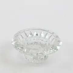 Crystal Faceted Votive Candle Holder 3.5" Collectible