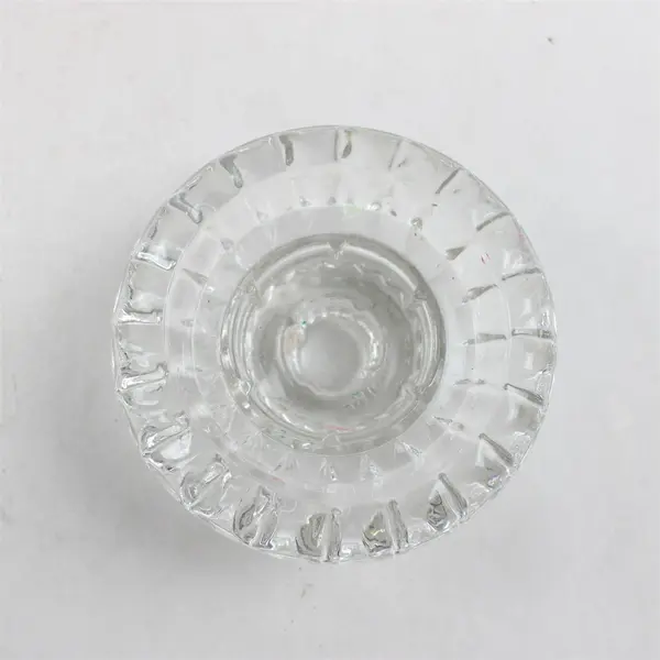 Crystal Faceted Votive Candle Holder 3.5" Collectible