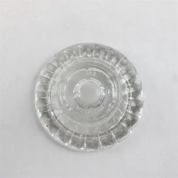 Crystal Faceted Votive Candle Holder 3.5" Collectible
