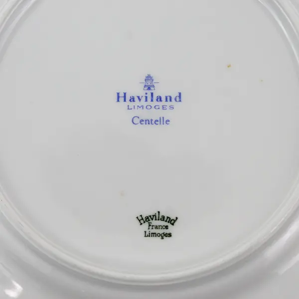 Set of 7 Vintage Haviland Limoges Centelle Salad Plates 7.5"