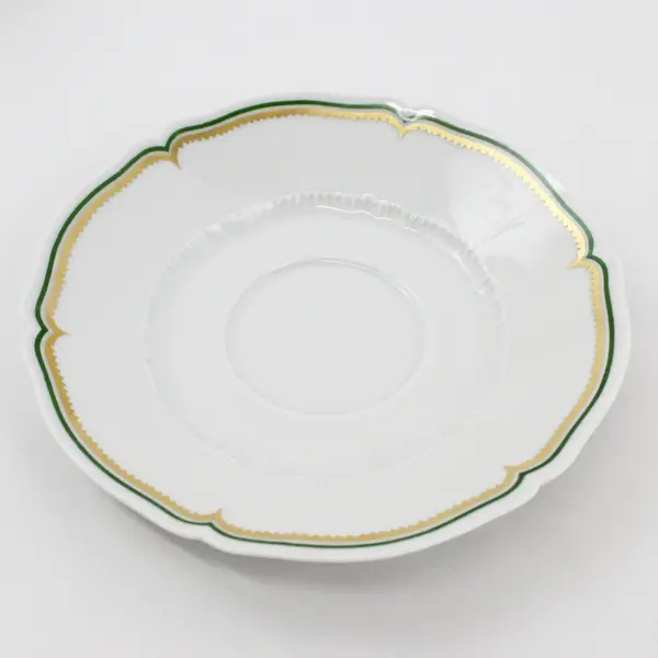 Set of 7 Vintage Haviland Limoges Centelle Porcelain Coffee Cups & Saucers