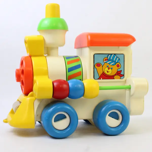 Playskool Busy Choo-Choo Vintage Toy Train Preschool Toy 1982