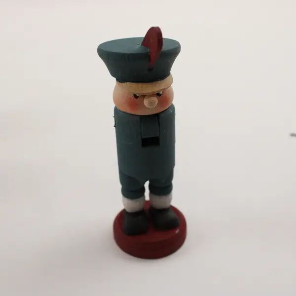 Set of 6 Small Wooden Nutcrackers w/ Extra Parts Holiday Decor