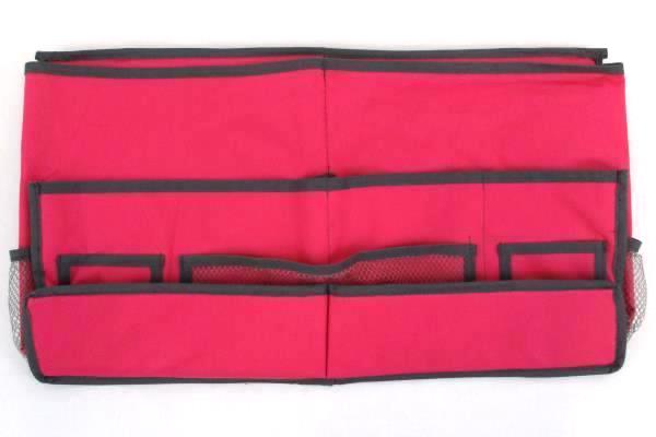Lot of 4 Behind Car Seat Hanging Closet Multi Pocket Storage Organizer Pink Teal