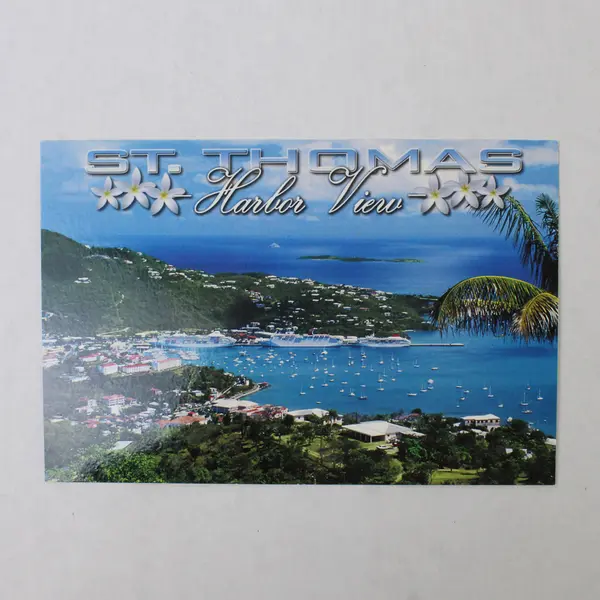 Lot Of 3 St. Thomas Scenic Postcards U.S. Virgin Islands