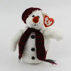 2000 Ty Beanie Babies Attic Treasures Chillings Snow News Is Good News