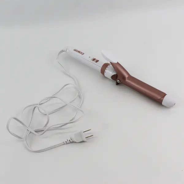 Conair Rose Gold and White Double Ceramic Curling Iron 1" Barrel Model CD701GN