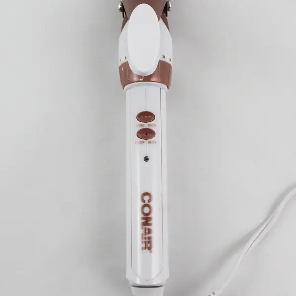 Conair Rose Gold and White Double Ceramic Curling Iron 1" Barrel Model CD701GN