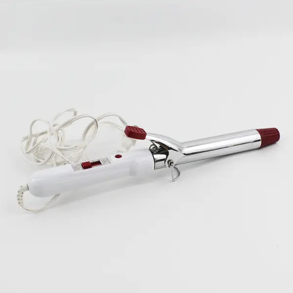 Vidal Sassoon 1" Silver Barrel Curling Iron Model VS145 TESTED WORKS