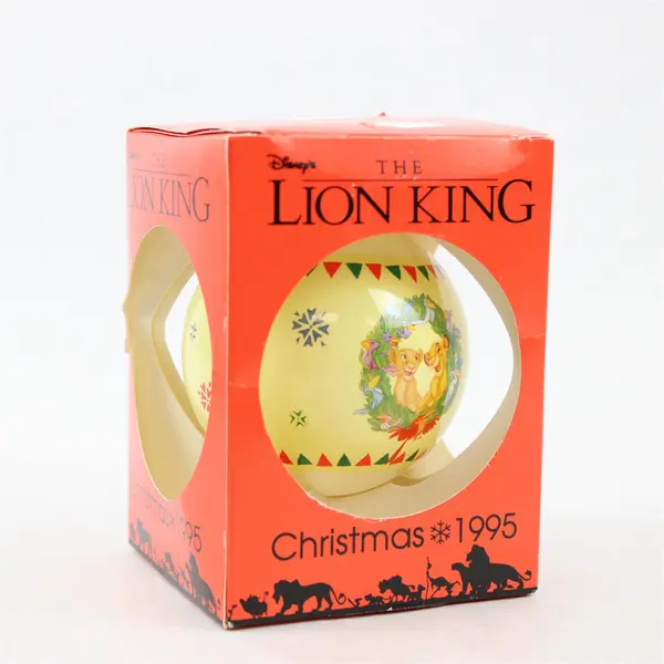Disney The Lion King 1995 Schmid Collectors Gallery Ornament w/Box New
