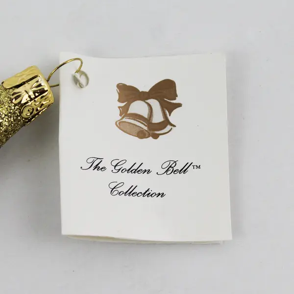 Golden Bell Collection Mouth-Blown 6" Tall Red Pencil Shaped Glass Ornament VG