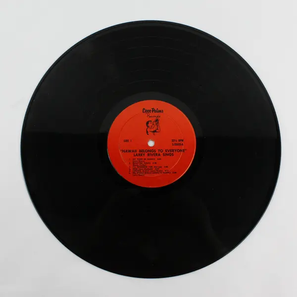 LARRY RIVERA Hawaii Belongs to Everyone 12" Vinyl Record