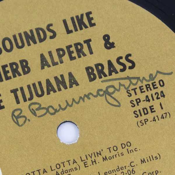 Sounds Like Herb Alpert The Tijuana Brass Casino Royale 12" Vinyl Record