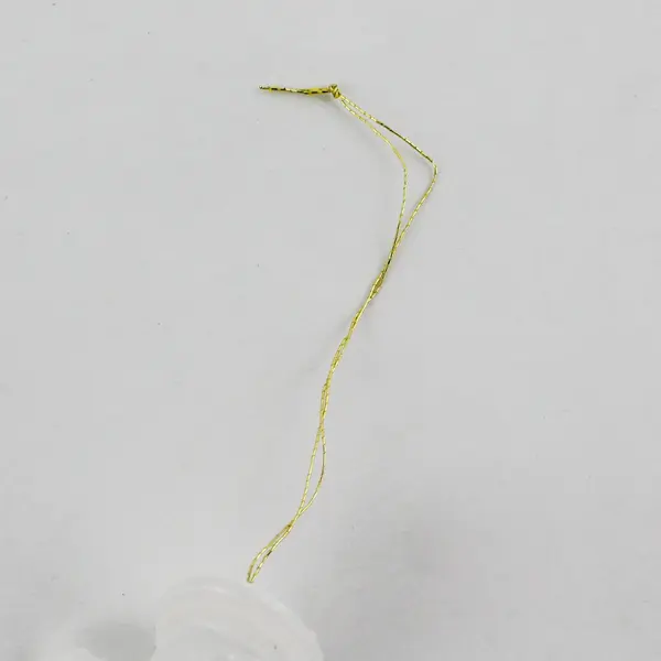 Vintage Angel Icicle Acrylic 8" Tall Hanging Ornament White Embellished VG