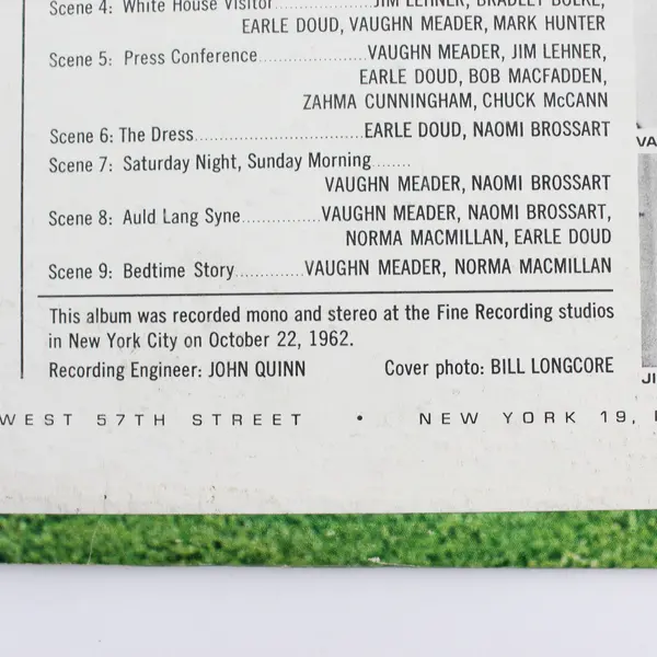 The First Family 12" Vinyl Record 