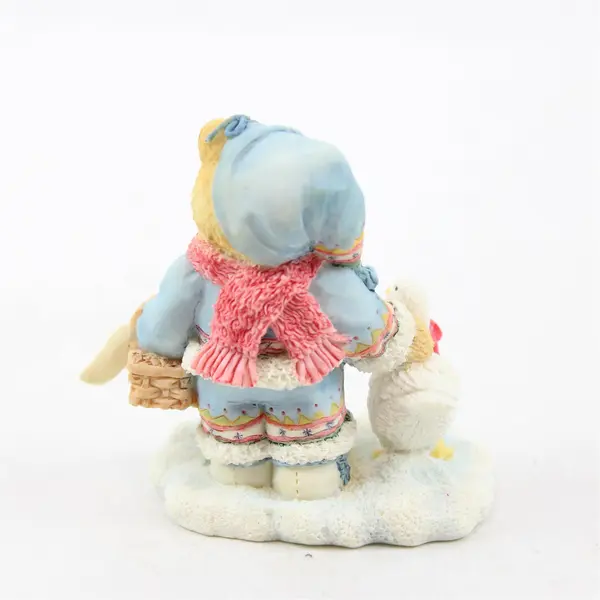 Cherished Teddies INGRID 'Bundled-Up With Warm Wishes' 1994 Figurine New