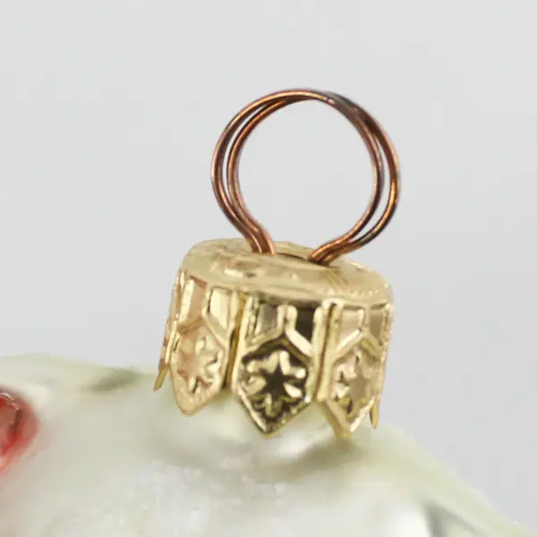 1998 Christopher Radko White Tiger Christmas Ornament 7.5" Siegfried & Roy Coll