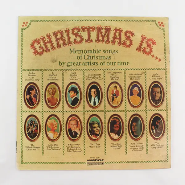 Christmas Is... Memorable Songs Of Christmas Great Artists Of Our Time 