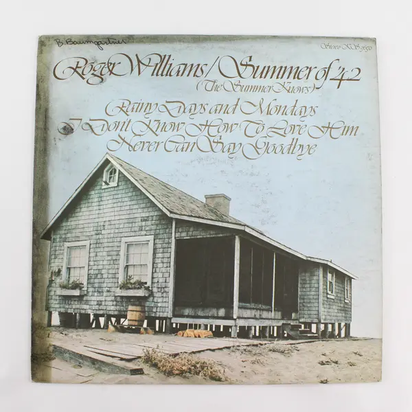 Roger Williams: Summer Of 42  12"   Vinyl Record