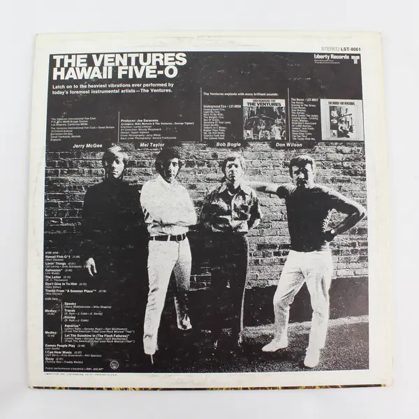The Ventures Hawaii Five-O  12"Vinyl Record 