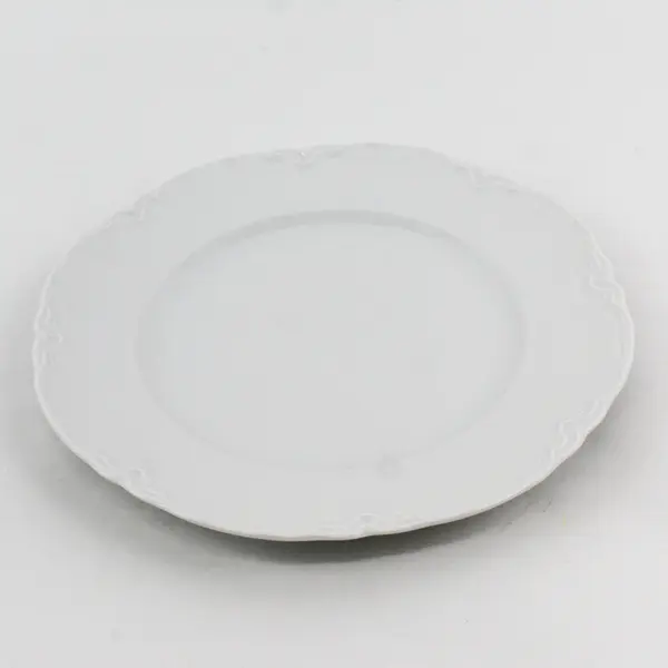 Hutschenreuther Racine White Porcelain  Dinner  Plate 10"