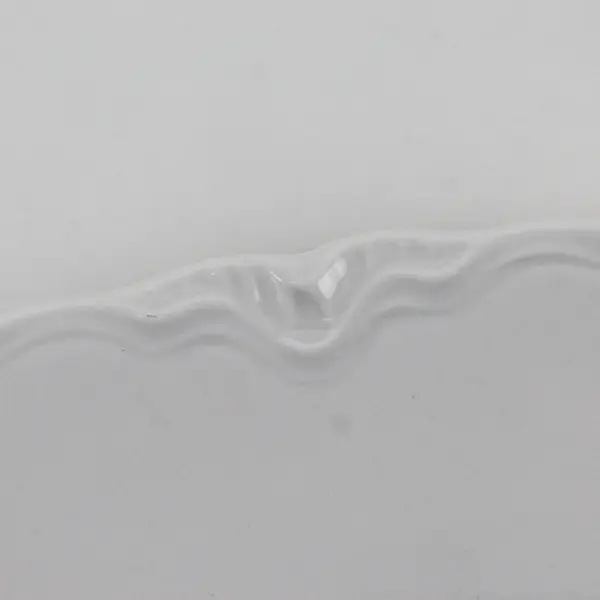 Hutschenreuther Racine White Porcelain  Dinner  Plate 10"