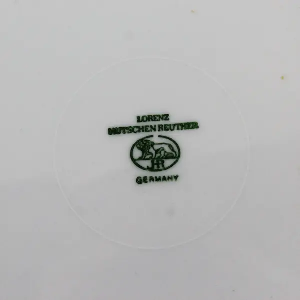 Hutschenreuther Racine White Porcelain  Dinner  Plate 10"