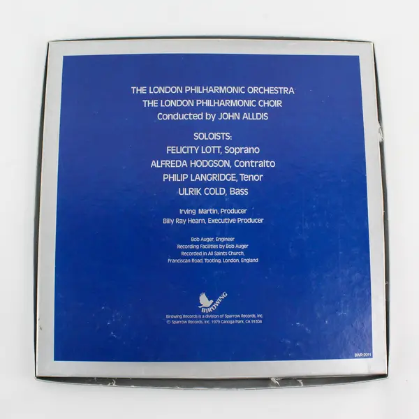 George Frederick Handel The Messiah Vinyl Records Box Set