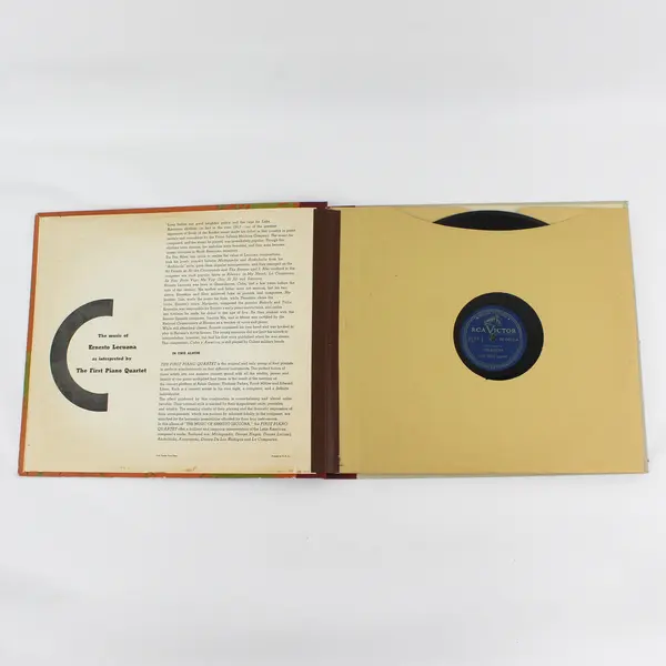 The Music Of Ernesto Lecuona By The First Piano Quartet